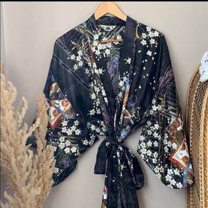 Japanese Kimono One Size Traditional Kimono Sleeve
